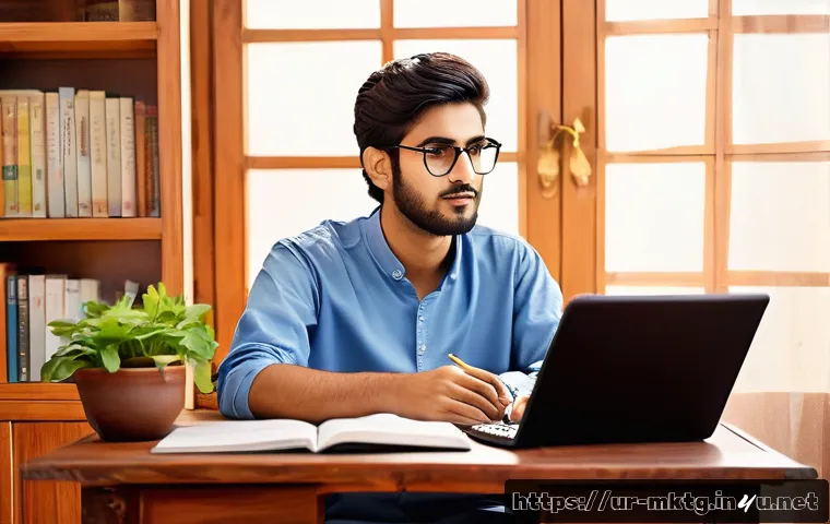 마케팅관리사 필기 대비 학습 스케줄 - A focused study environment in a traditional Pakistani home setting, featuring a young adult male st...