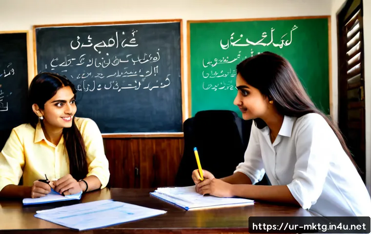 마케팅관리사 시험 준비에 효과적인 그룹 프로젝트 - Photorealistic study-group project for a marketing management certification exam, four Pakistani uni...